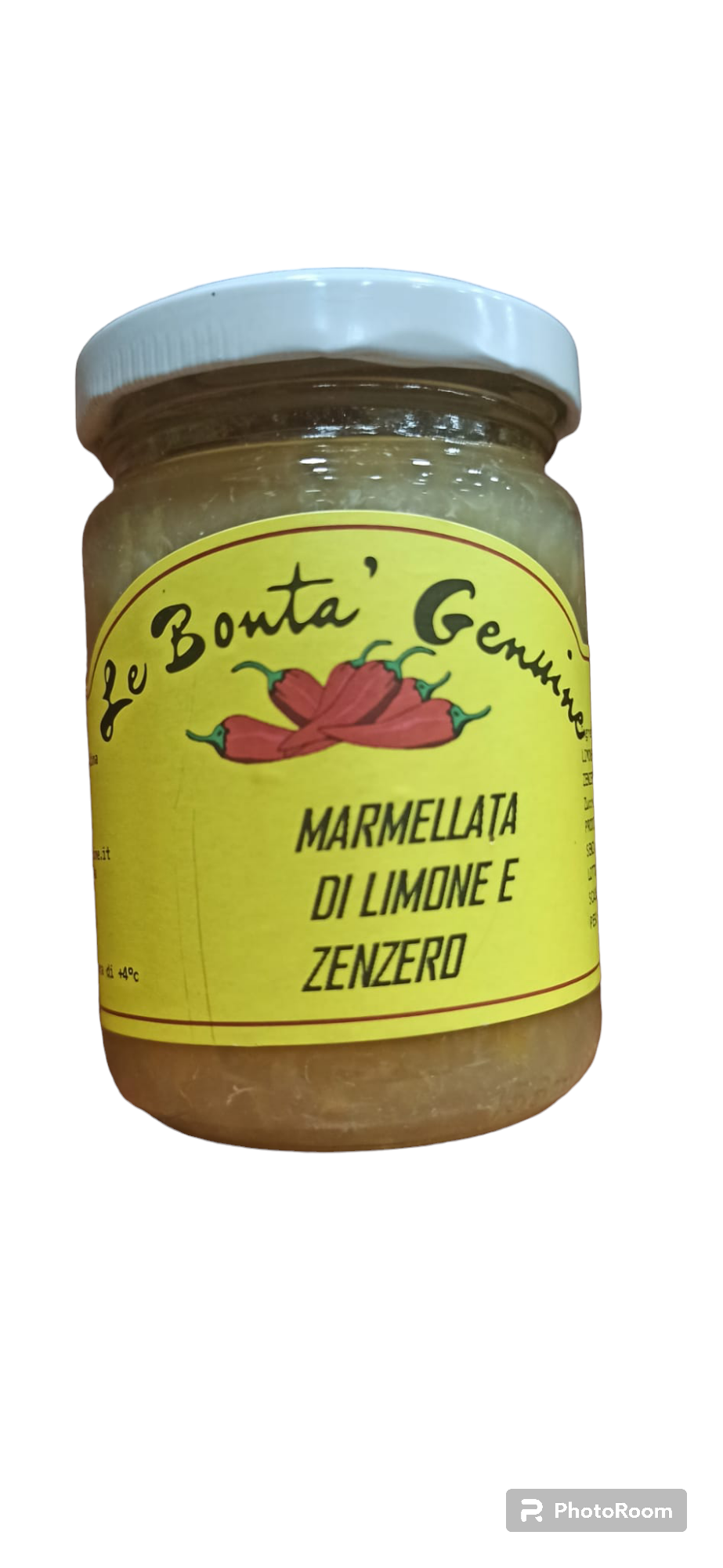 Marmellata di limone e zenzero