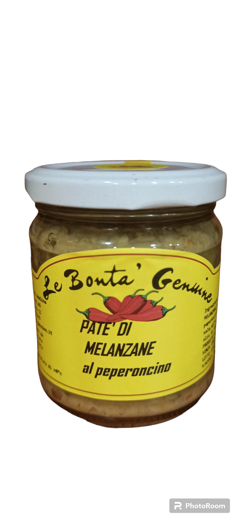 Patè di melanzane al peperoncino